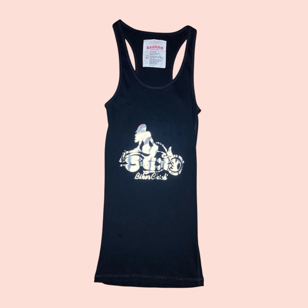 Sexy Biker Chick Tank Top